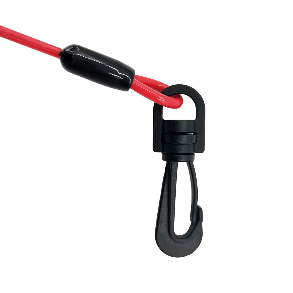 Universal Boat Kill Switch Key Set, Safety Stop Connector Lanyard Cord Replacement for Mercury, Yamaha, Honda