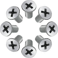 8 Piece Screw Rotor Brake Disc Retaining 93600-06014-0H – Set is Best Replacement for Honda, Acura, Hyundai, Kia