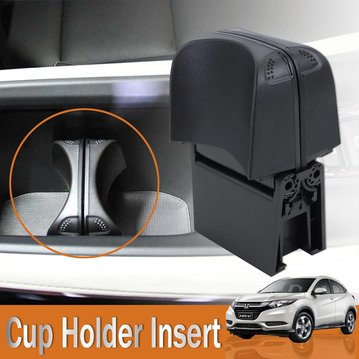 Honda HR-V Cup Holder Insert – 2016–2018 – Replaces 77230-T7W-A02ZA