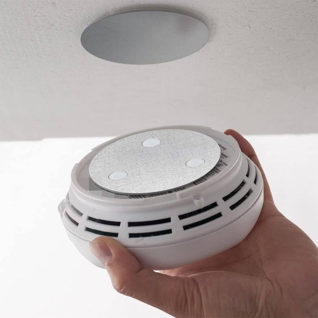 Magnetic Smoke Detector Sticky Pads Magnetic Adhesive Pads 3 Piece Magnetic Smoke Alarm Fixing Mount No Drilling