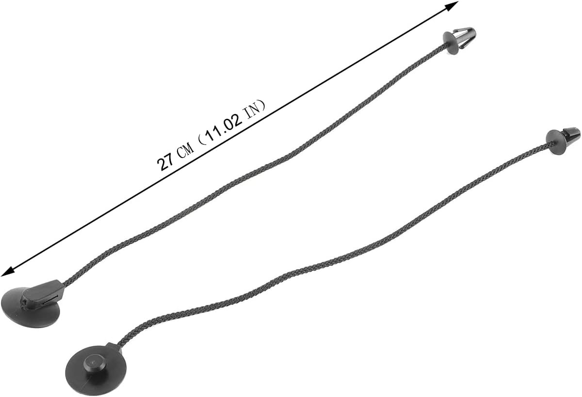 2 Piece Parcel Shelf Fixing Cord, Parcel Shelf Fixing Strap, Car Parcel Shelf Cords Rear Parcel Shelf Strings for