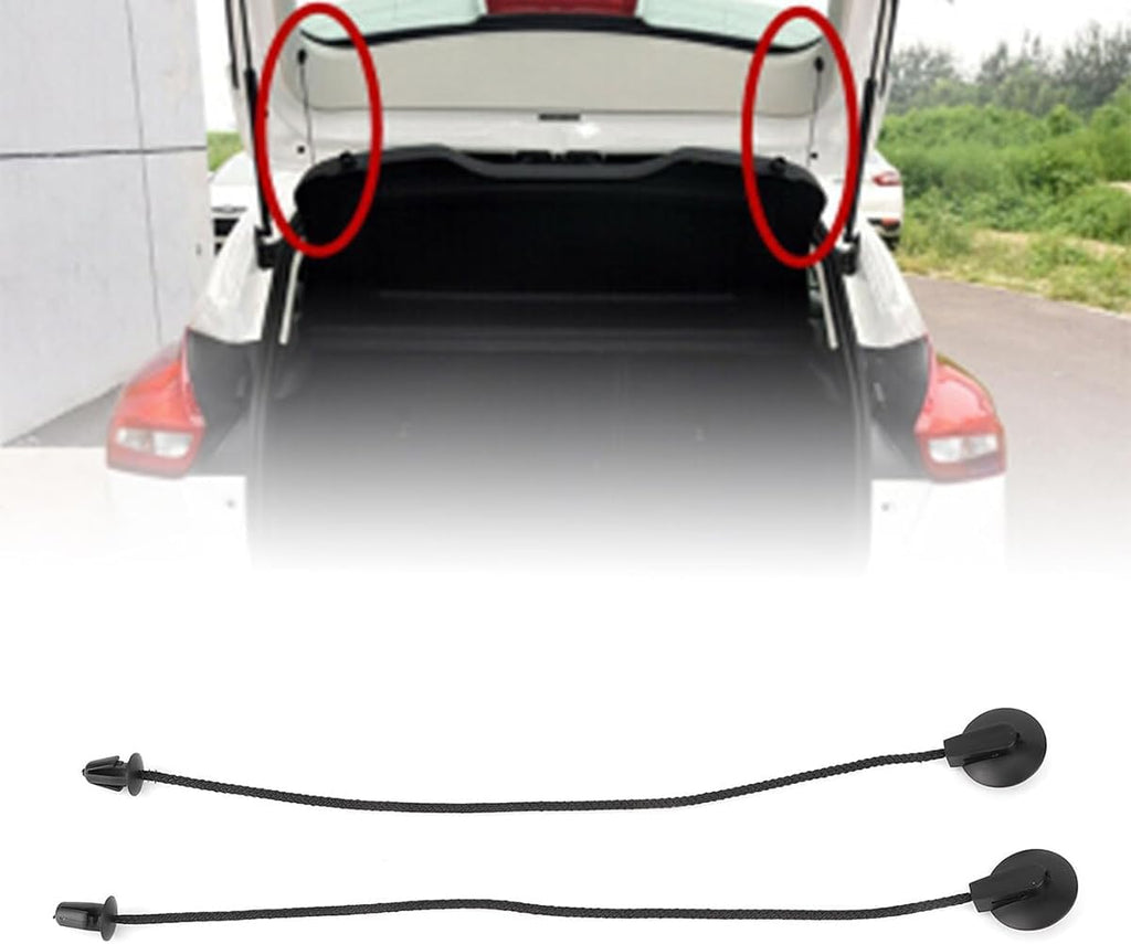 2 Piece Parcel Shelf Fixing Cord, Parcel Shelf Fixing Strap, Car Parcel Shelf Cords Rear Parcel Shelf Strings for