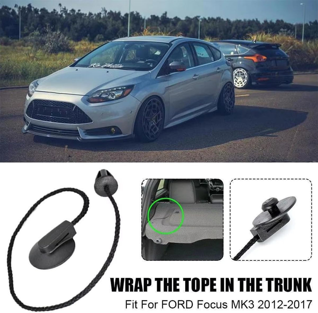 2 Piece Parcel Shelf Fixing Cord, Parcel Shelf Fixing Strap, Car Parcel Shelf Cords Rear Parcel Shelf Strings for