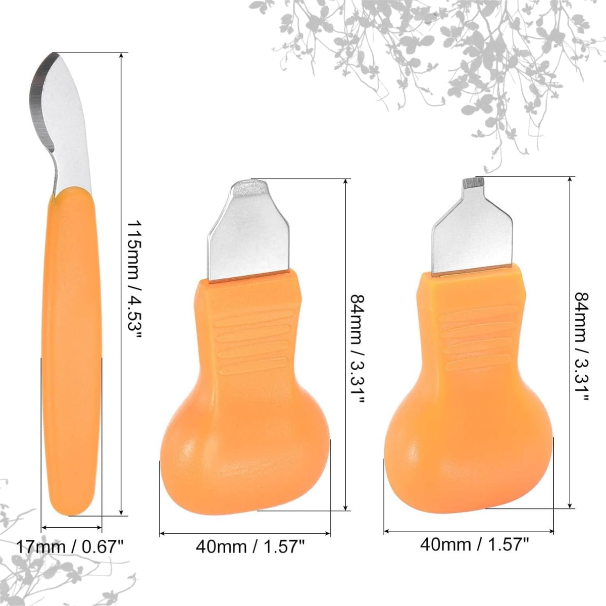 3 Piece Watch Back Case Remover Tool Kit ，2 in 1 Watch Back Case Cover Opener Knife & Watch Battery Change Remover