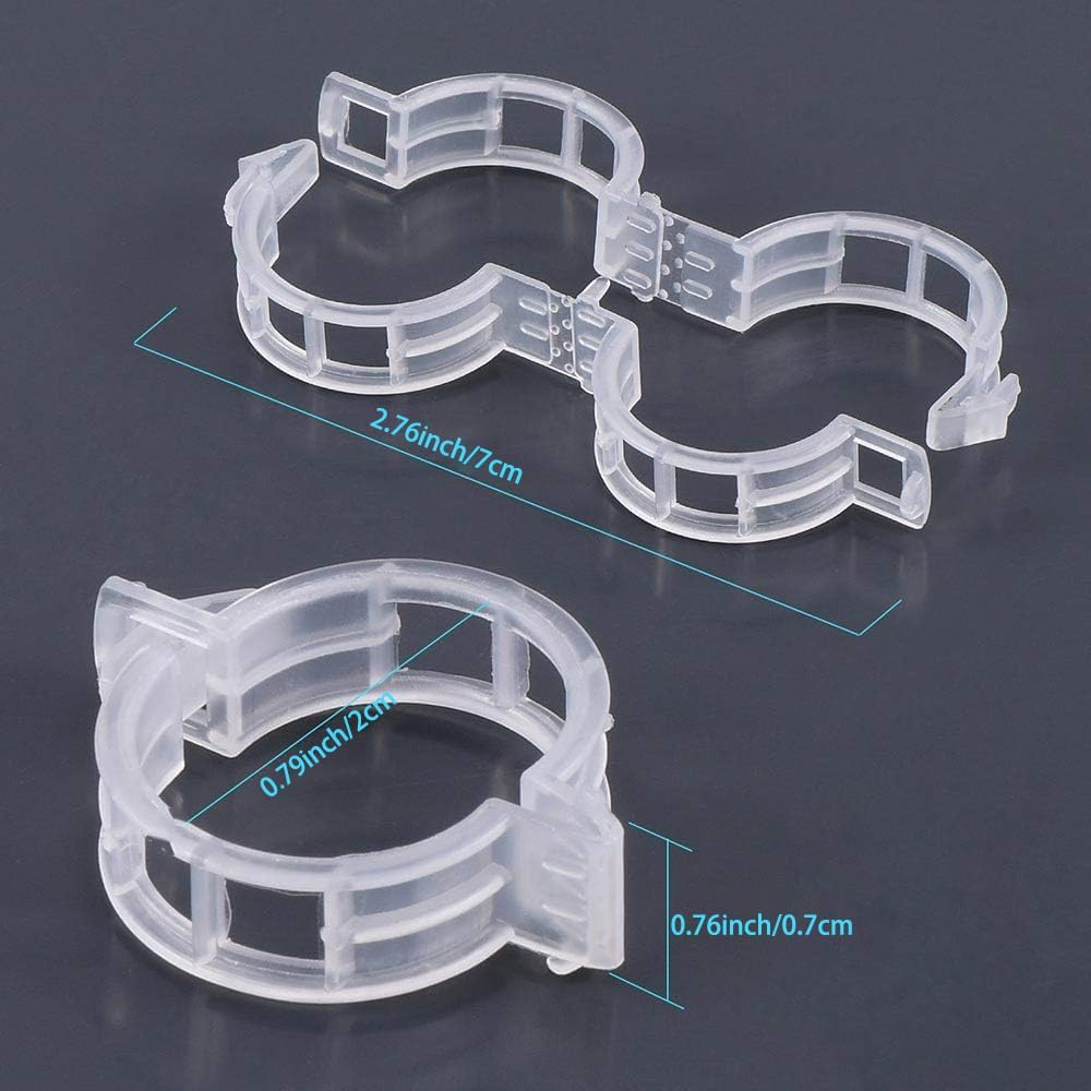 Plastic Plant Clips Essential Garden Tools, Plant Support Clips Tomato Grape Vine Vegetables Plant Fixing Clips