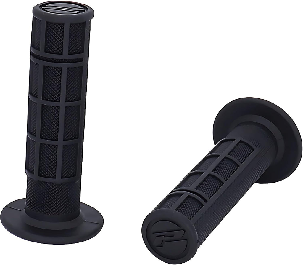 7/8in ATV Soft Rubber Hand Grips – Black