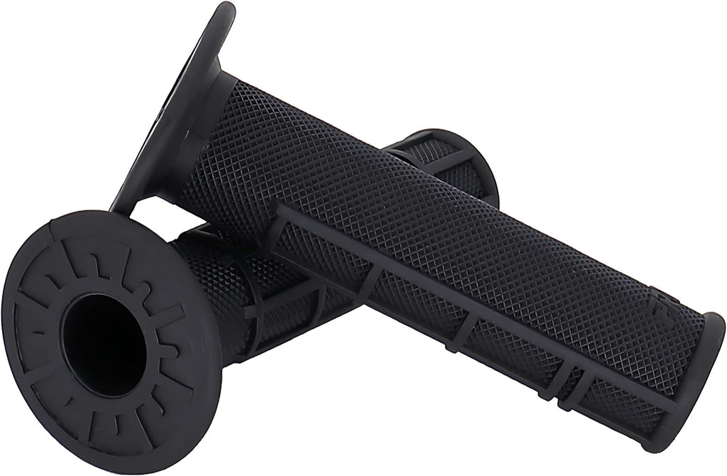 7/8in ATV Soft Rubber Hand Grips – Black