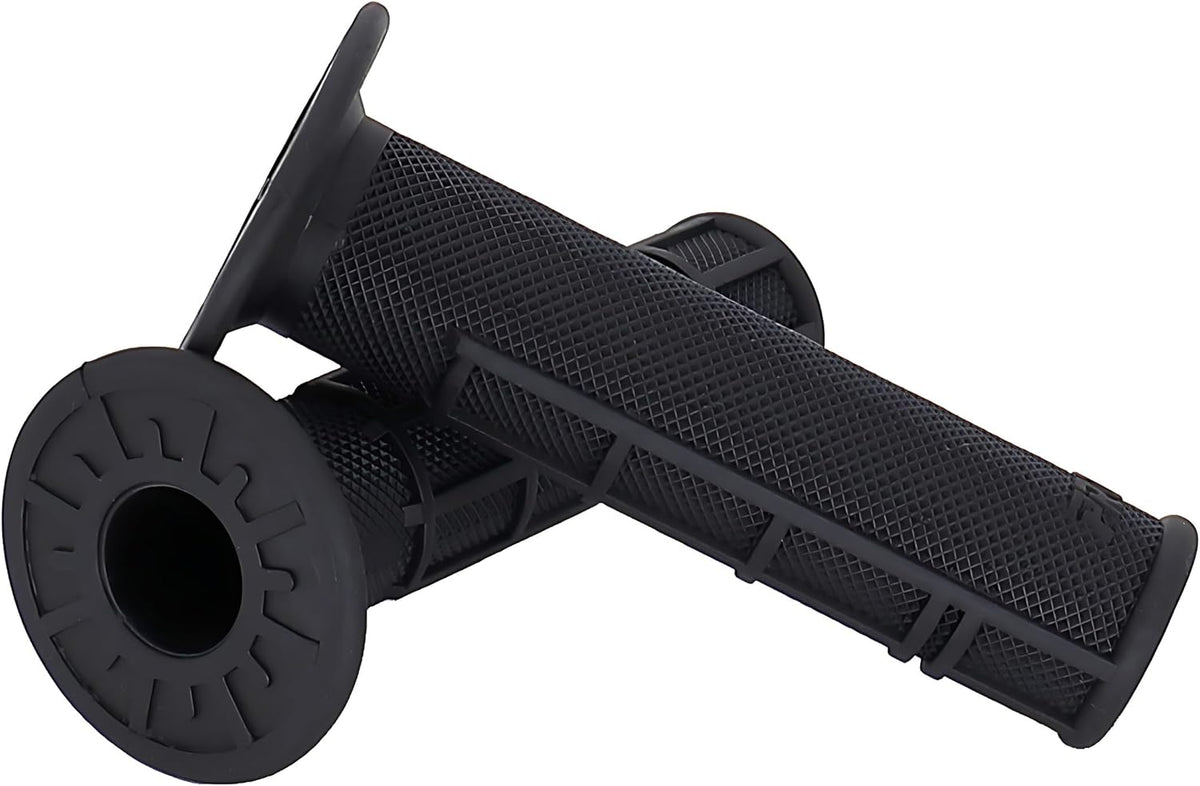7/8in ATV Soft Rubber Hand Grips – Black