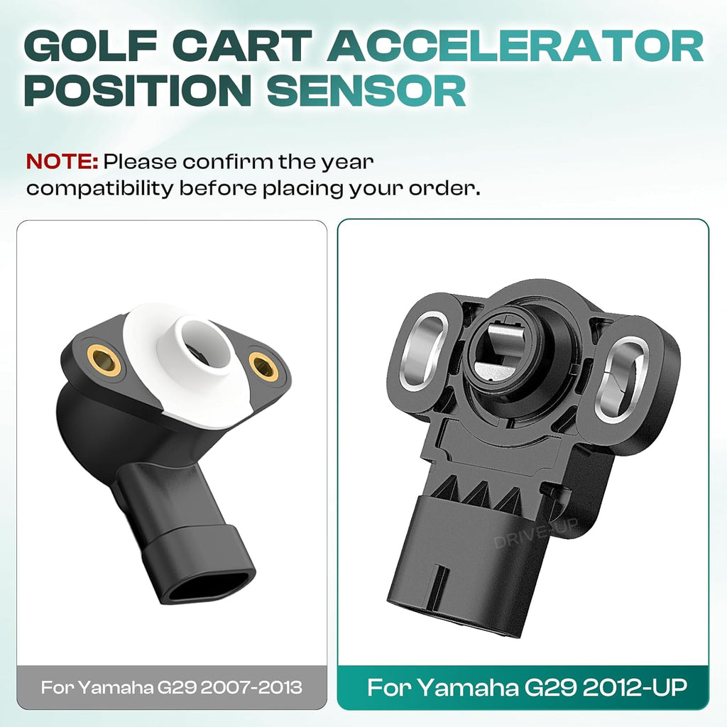 Golf Cart Throttle Sensor for Yamaha G29 Electric 2012-Up Models Drive 2 and 3 OEM JW9-H5885-00-00