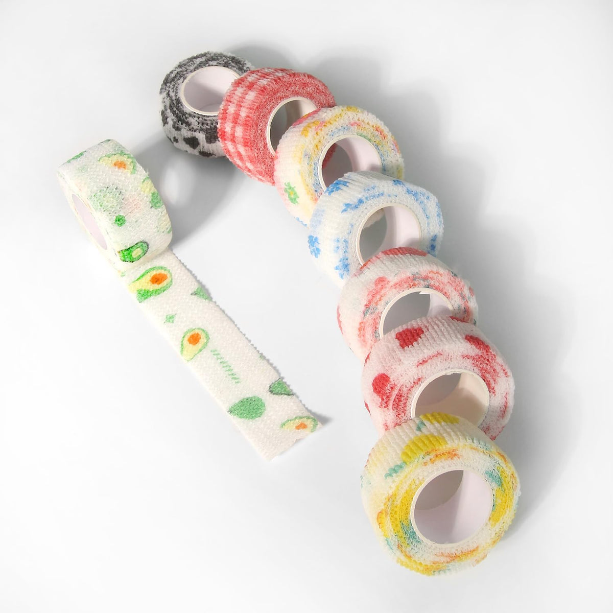 Self-Adhesive Finger Bandage – 8 Rolls of Elastic & Breathable Protector