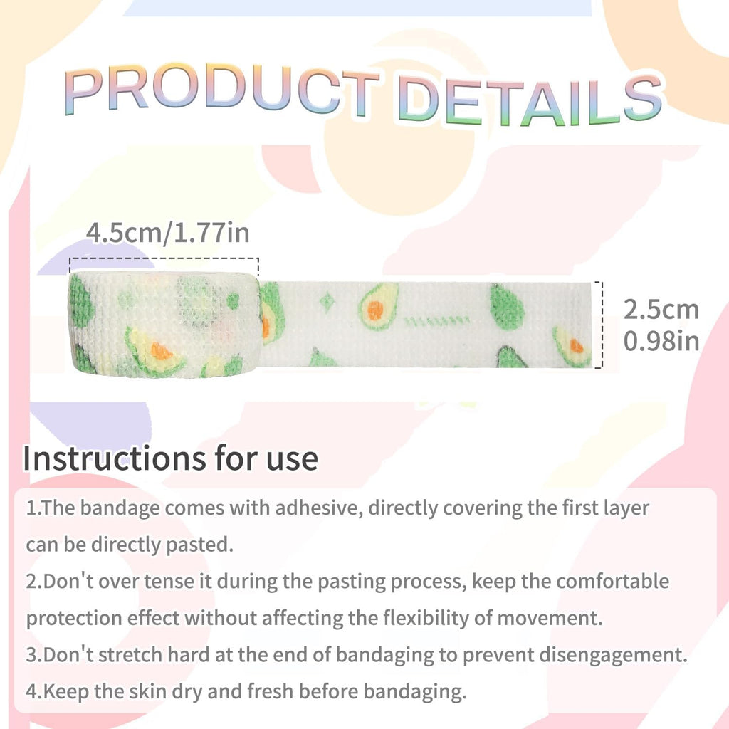 Self-Adhesive Finger Bandage – 8 Rolls of Elastic & Breathable Protector