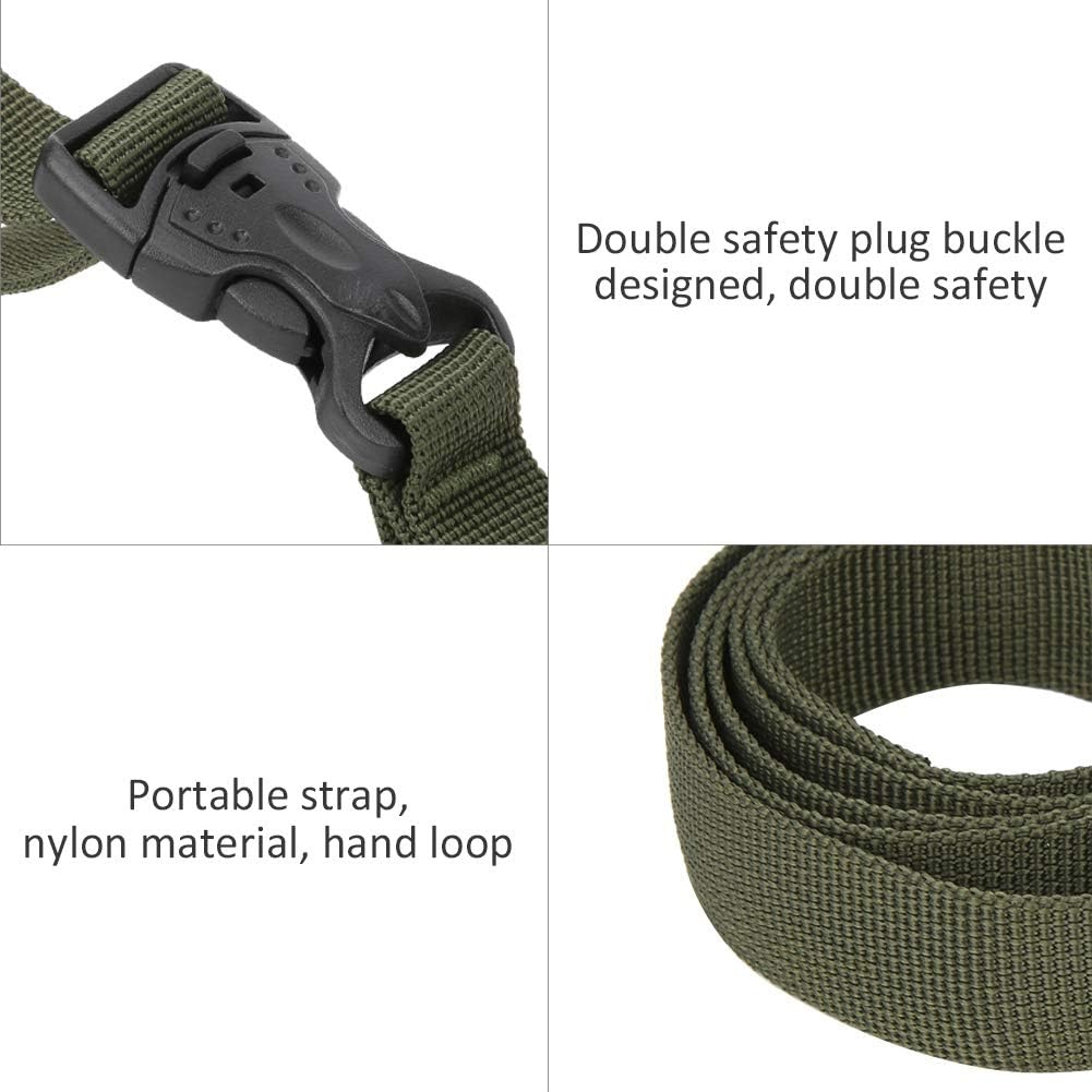 4 Piece Backpack Straps, Straps with Buckles Hip Belt Replacement Double Safety Buckle Baggage Packing Suitcase Fixed