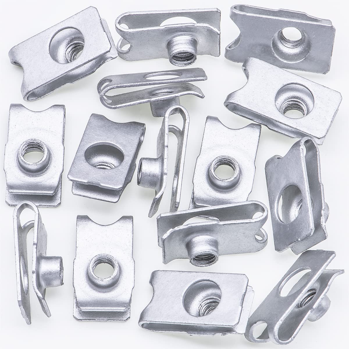 Rexka 10 Piece M6-1.0 Bumper Cover Retainer U Nut for Honda Acura 90675-SA5-003 Accord Civic CR-V CRX