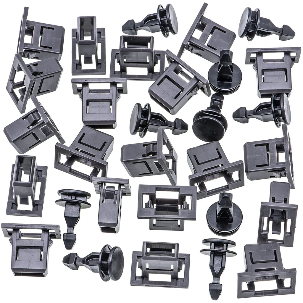 Honda / Acura Engine Cover Retainer Clip & Grommet Kit – 30 Piece