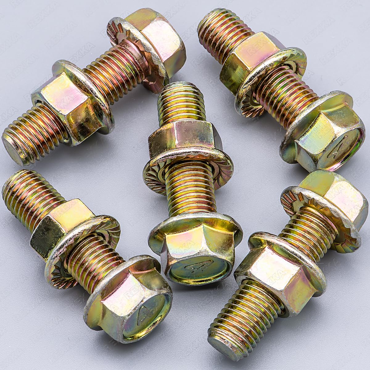 M10 × 1.25 Exhaust Flange Bolt & Nut Set – 5 Sets