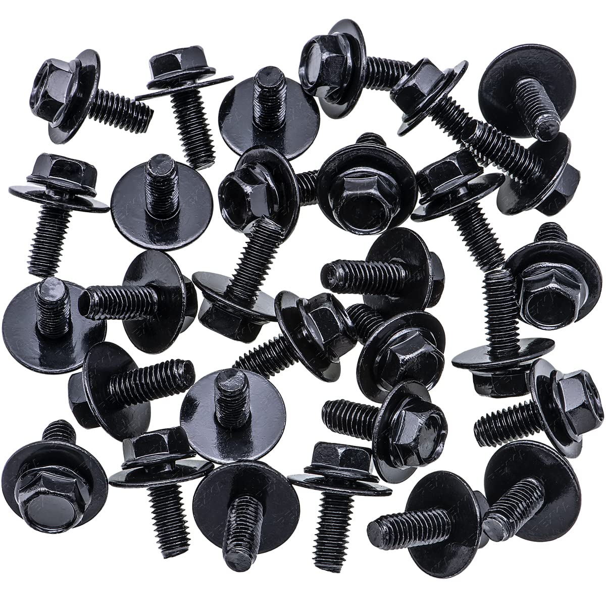 Mazda Fender Liner & Headlamp Screws – M6-1.0 × 15mm – 30 Pack – Replaces 9GG600616T