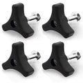 Universal Lawn Mower Handle Bolt & Triangle Knob Set – 4 Sets