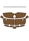 2007 Yamaha SX230 SR230 AR230 Swim Platform Pad Boat EVA Foam Teak Floor Mat SeaDek MarineMat Gatorstep Style Self