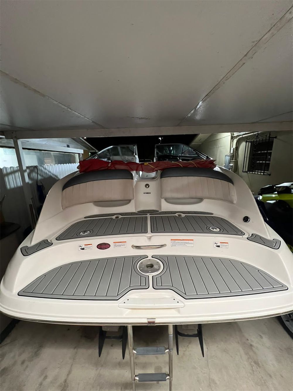 2007 Yamaha SX230 SR230 AR230 Swim Platform Pad Boat EVA Foam Teak Floor Mat SeaDek MarineMat Gatorstep Style Self