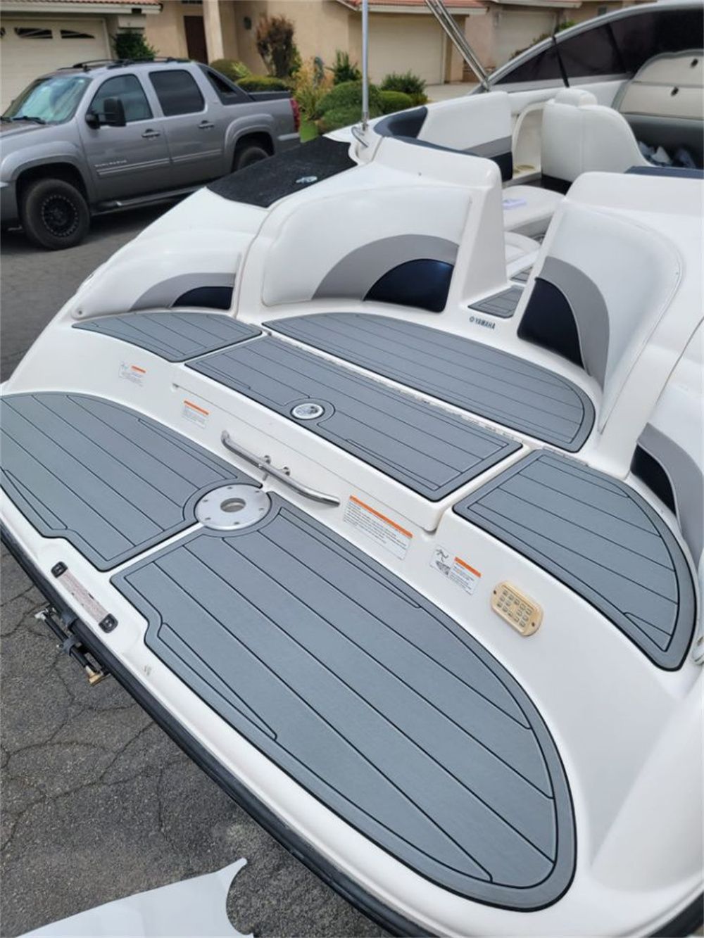 2006 & Earlier Yamaha SX230 Swim Platform Pad Boat EVA Foam Teak Deck Floor Mat SeaDek MarineMat Gatorstep Style Self