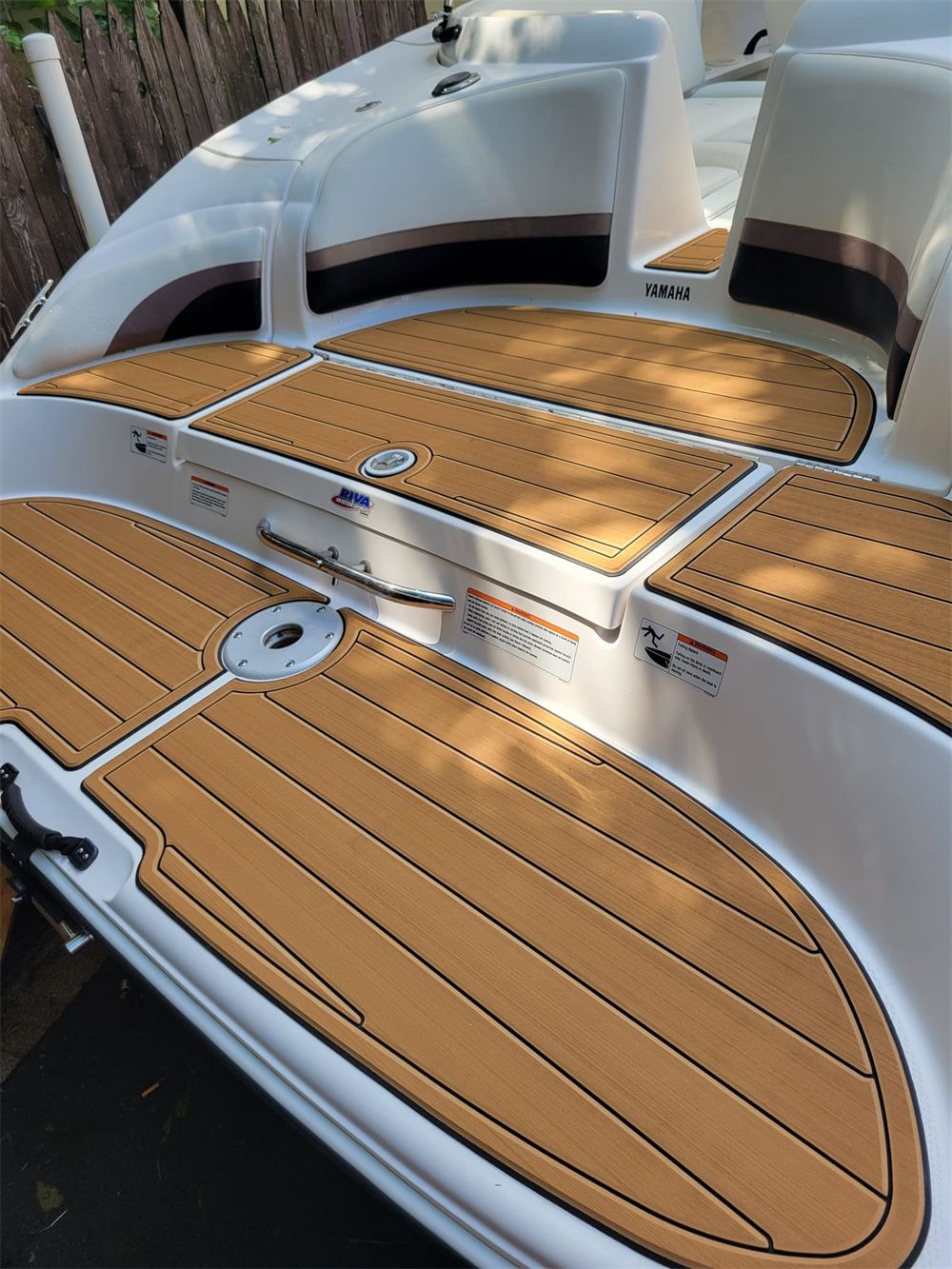 2006 & Earlier Yamaha SX230 Swim Platform Pad Boat EVA Foam Teak Deck Floor Mat SeaDek MarineMat Gatorstep Style Self