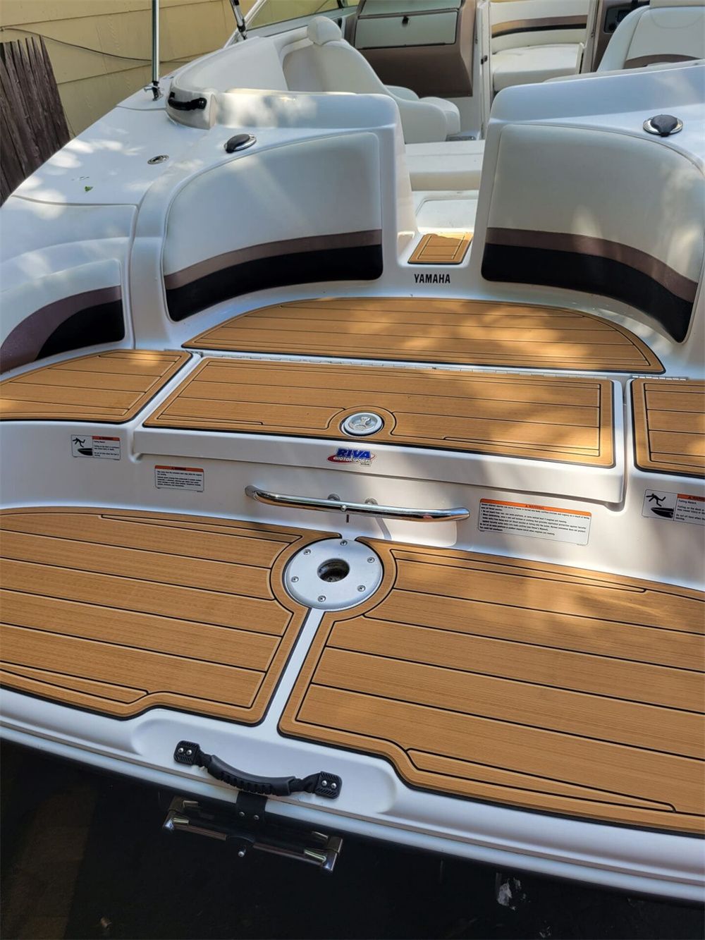 2006 & Earlier Yamaha SX230 Swim Platform Pad Boat EVA Foam Teak Deck Floor Mat SeaDek MarineMat Gatorstep Style Self