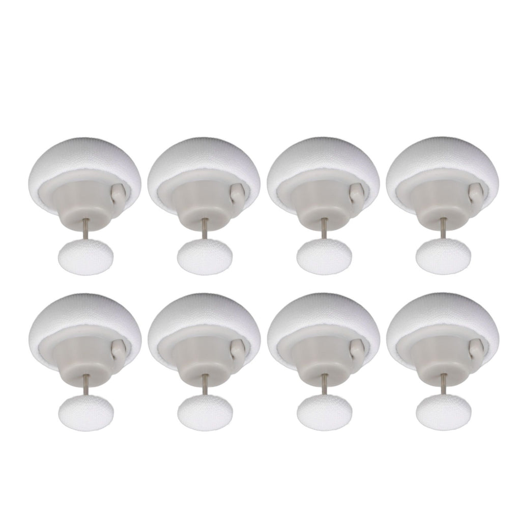 16 Piece Duvet Cover Clip Mushroom Shape Compact Comfortable Touch Firm Fixing for Bed Sheet Pillow Cover