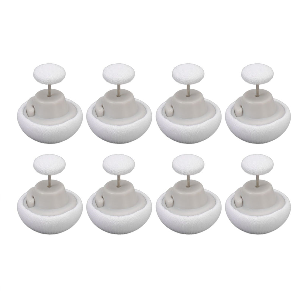 16 Piece Duvet Cover Clip Mushroom Shape Compact Comfortable Touch Firm Fixing for Bed Sheet Pillow Cover