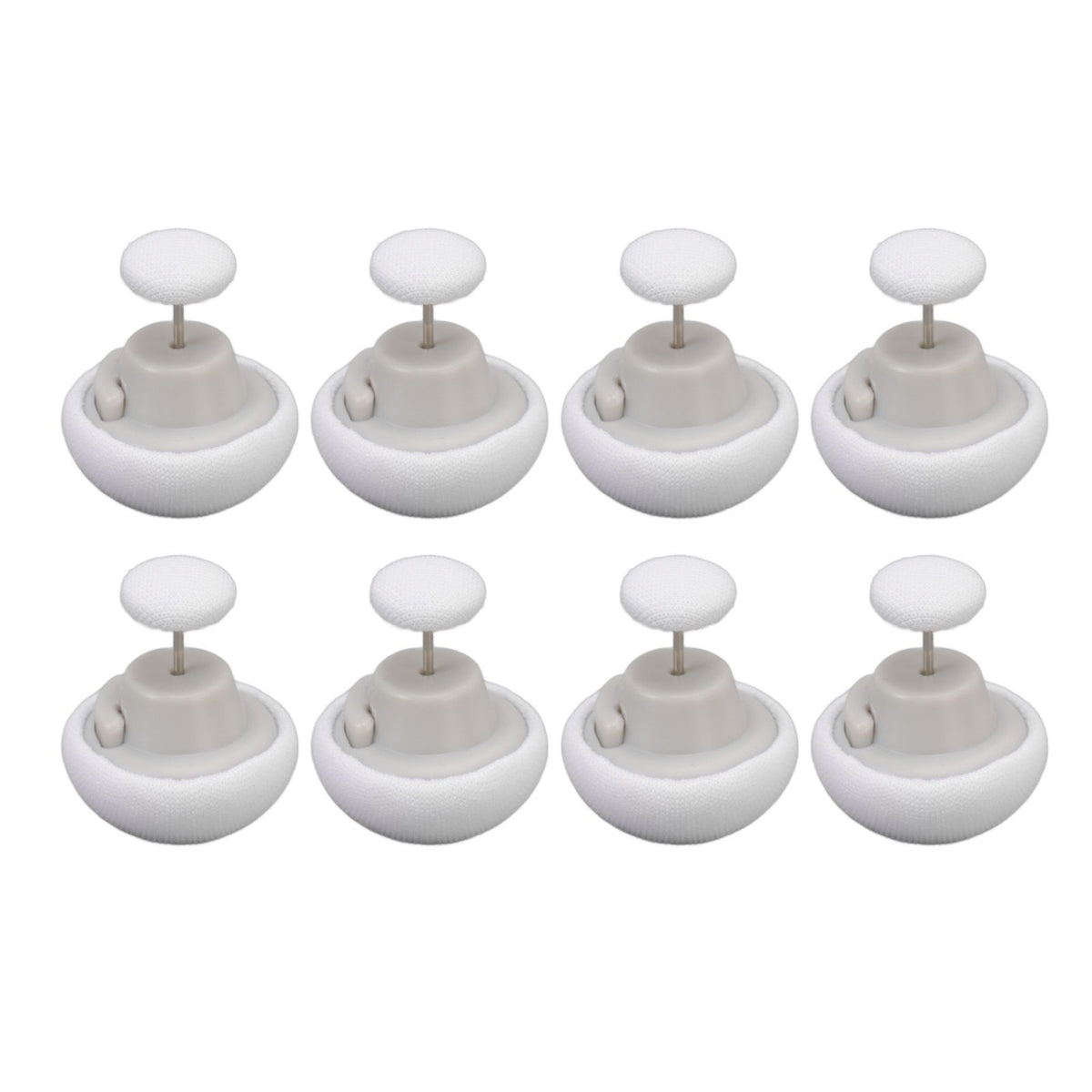 16 Piece Duvet Cover Clip Mushroom Shape Compact Comfortable Touch Firm Fixing for Bed Sheet Pillow Cover