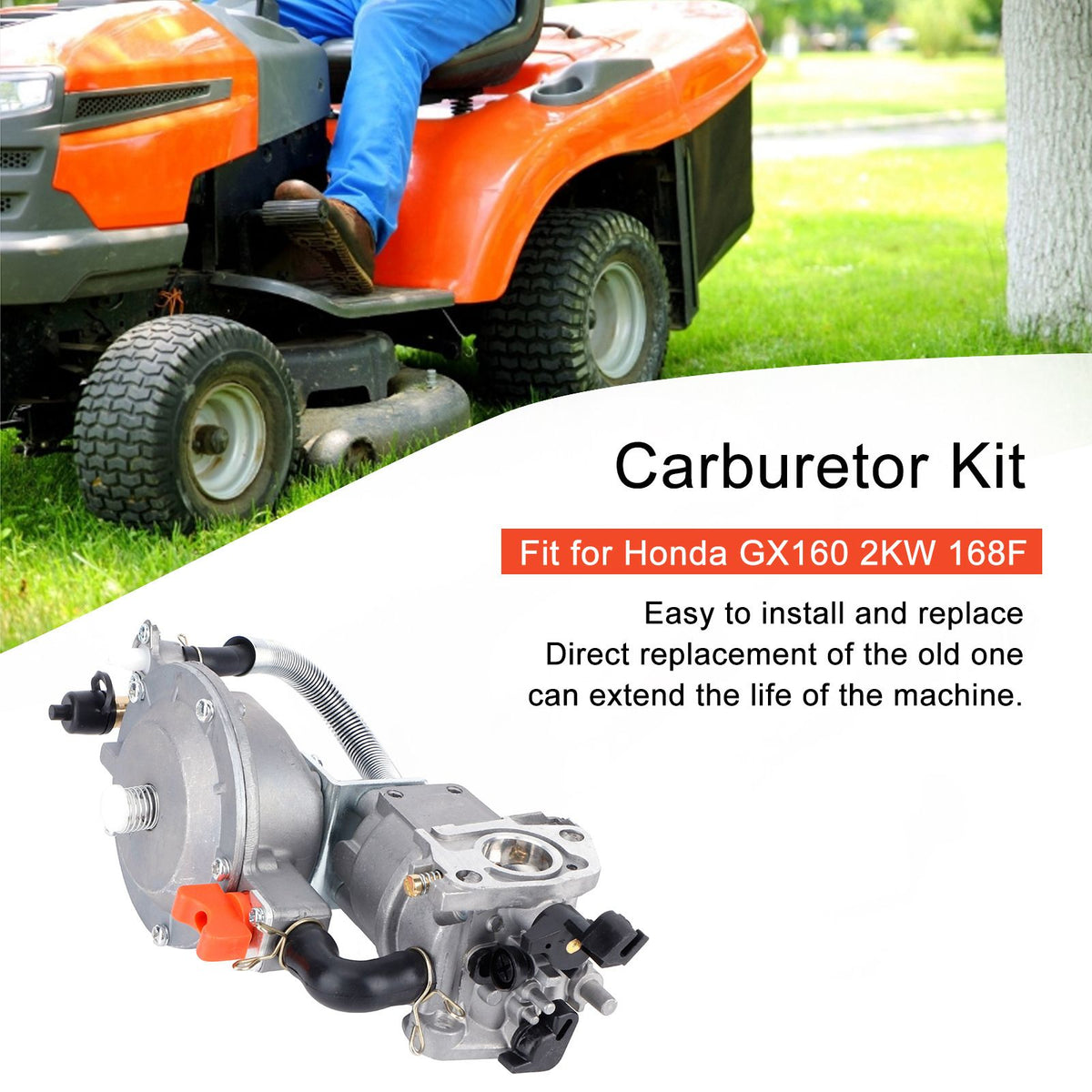 Carburettor Kit for Honda GX160 / 168F Engines