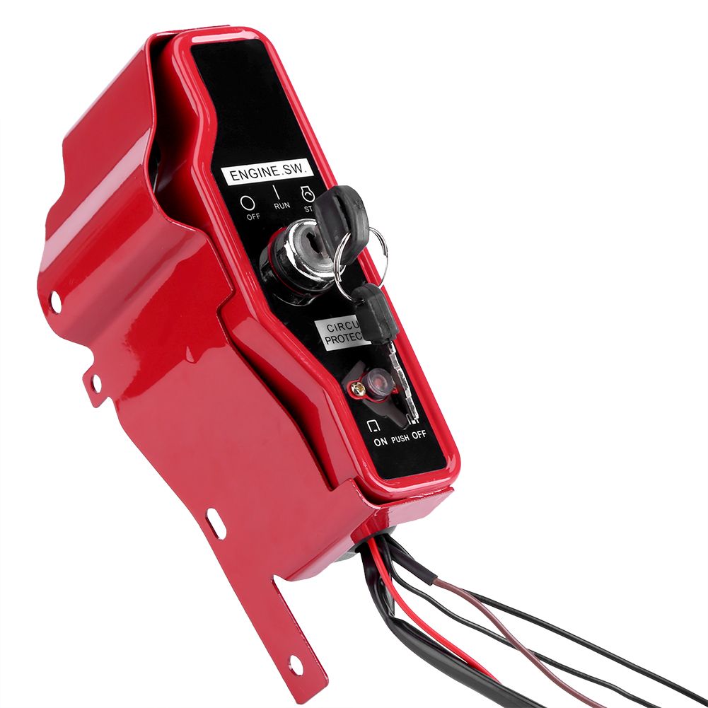 Honda GX160 / GX340 / GX390 Electric Ignition Switch Box – 2 Keys