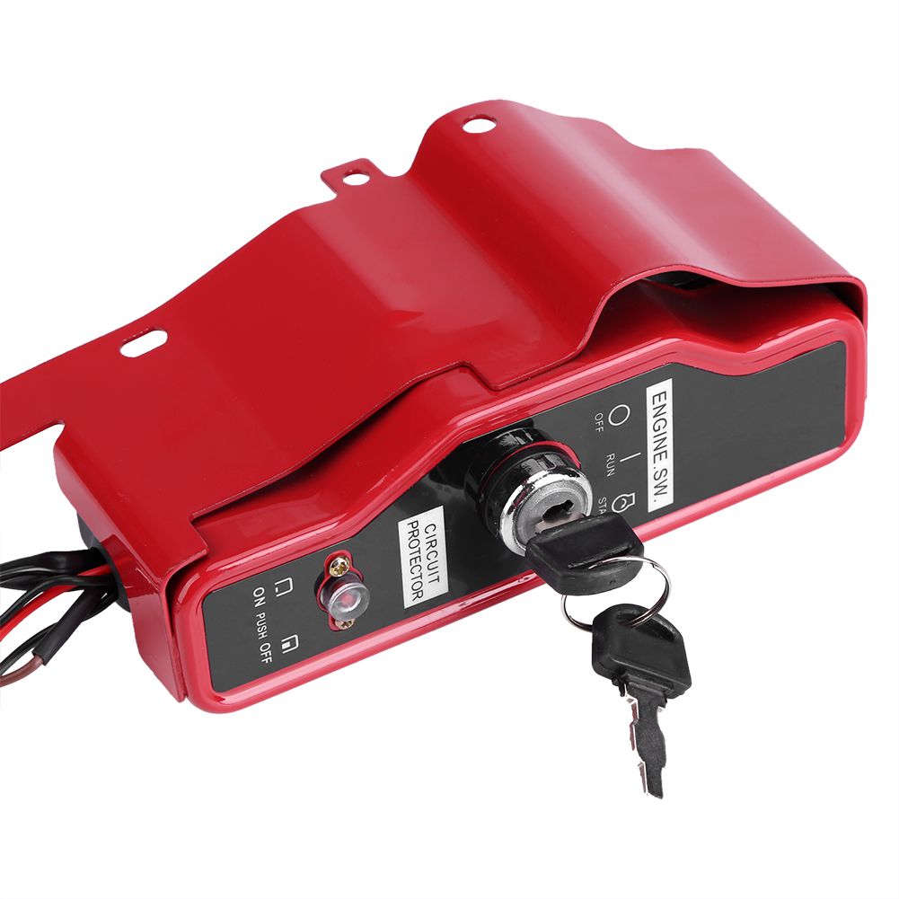 Honda GX160 / GX340 / GX390 Electric Ignition Switch Box – 2 Keys