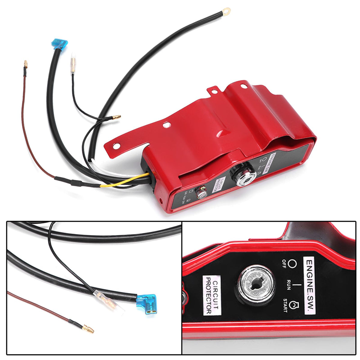 Honda GX340 / GX390 Electric Ignition Switch Panel – 2 Keys