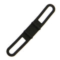2 Piece Bicycle Silicone Band High Stretch Silicone Straps Bicycle Fixing Straps – Black