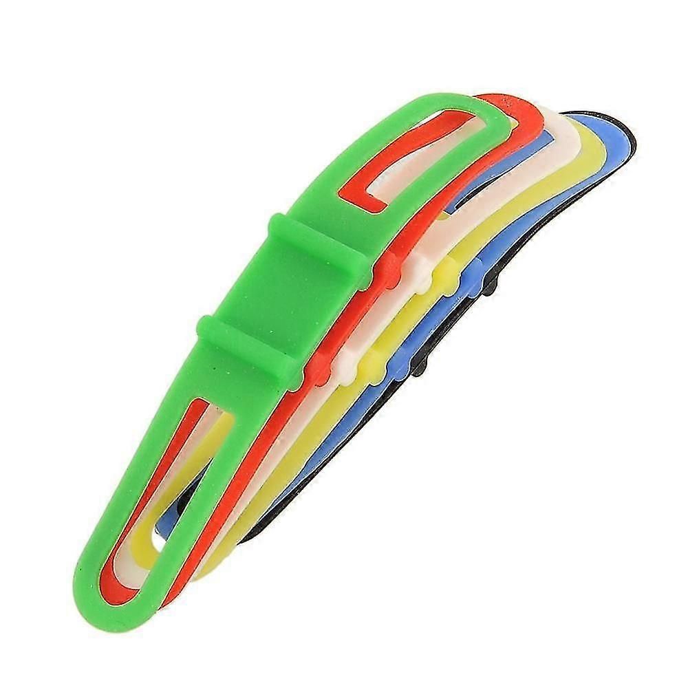 2 Piece Bicycle Silicone Band High Stretch Silicone Straps Bicycle Fixing Straps – Black