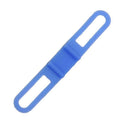 2 Piece Bicycle Silicone Band High Stretch Silicone Straps Bicycle Fixing Straps – Blue