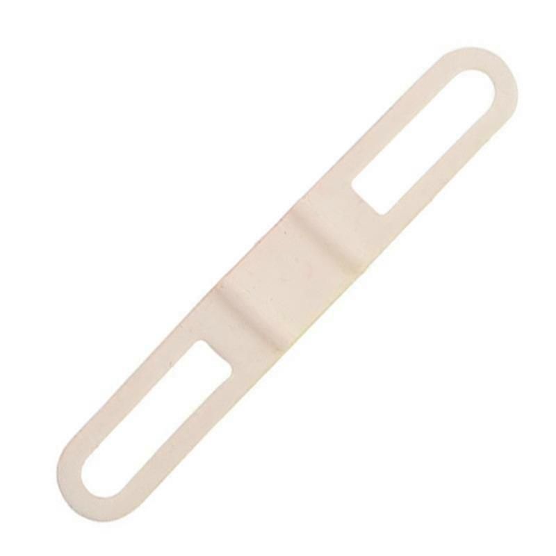 2 Piece Bicycle Silicone Band High Stretch Silicone Straps Bicycle Fixing Straps – White