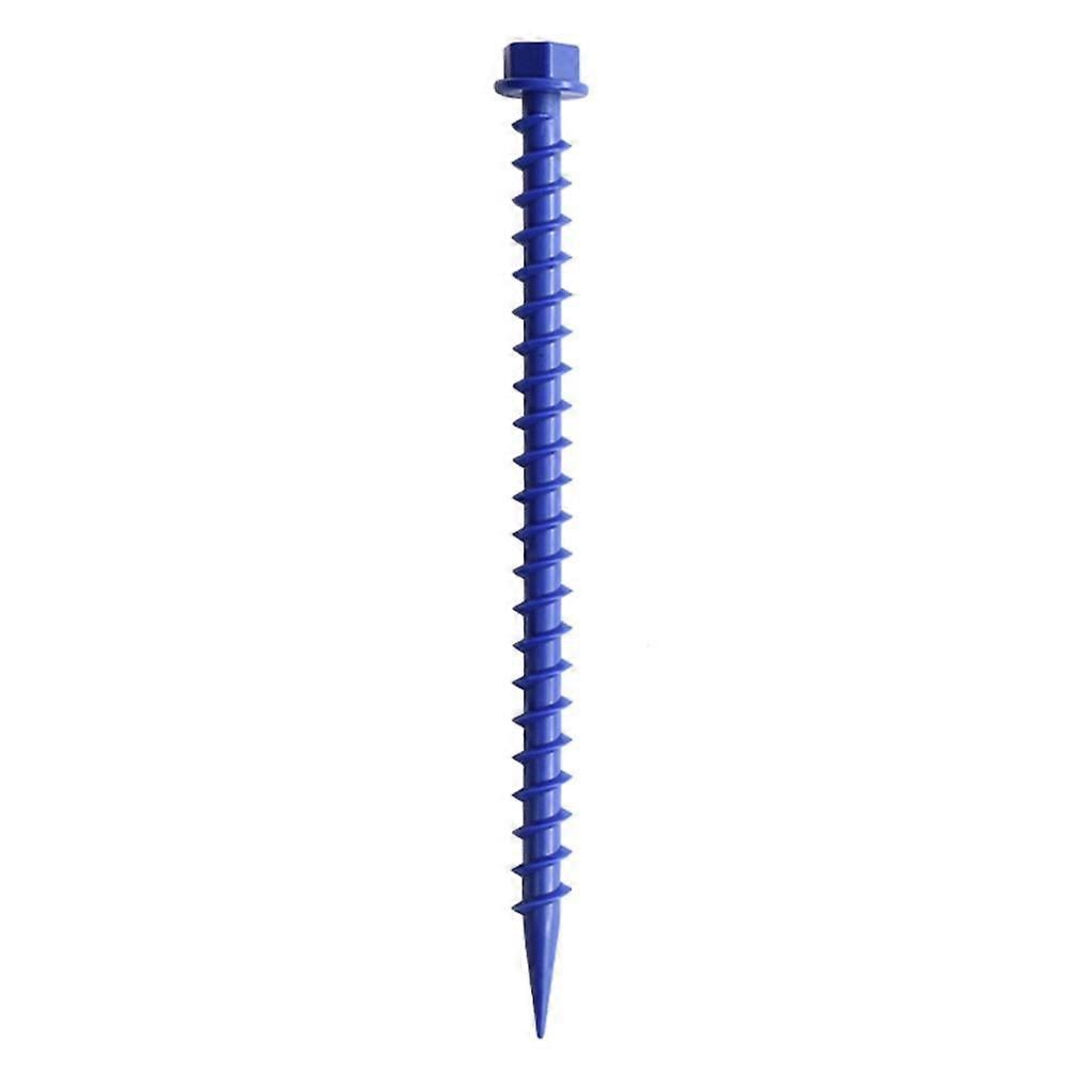 10 Piece Plastic Tent Pegs, Plastic Tent Nails for Fixing Camping Tent – Orange