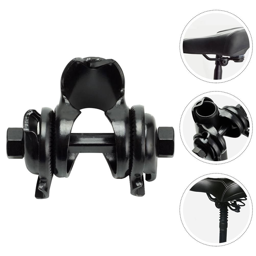 Bike Seats Clamp Mountain Bike Saddle Clip Aluminium Alloy Bike Saddle Clamp Fixing Clip