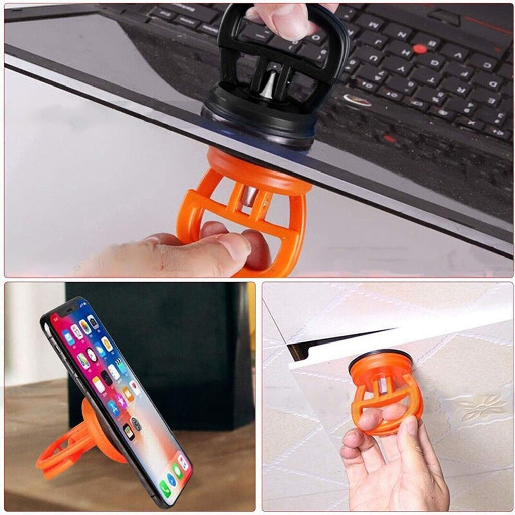 Dent Puller Car Van Bodywork Suction Cup Panel Repair Fix Removal Tool – 2 Piece Orange