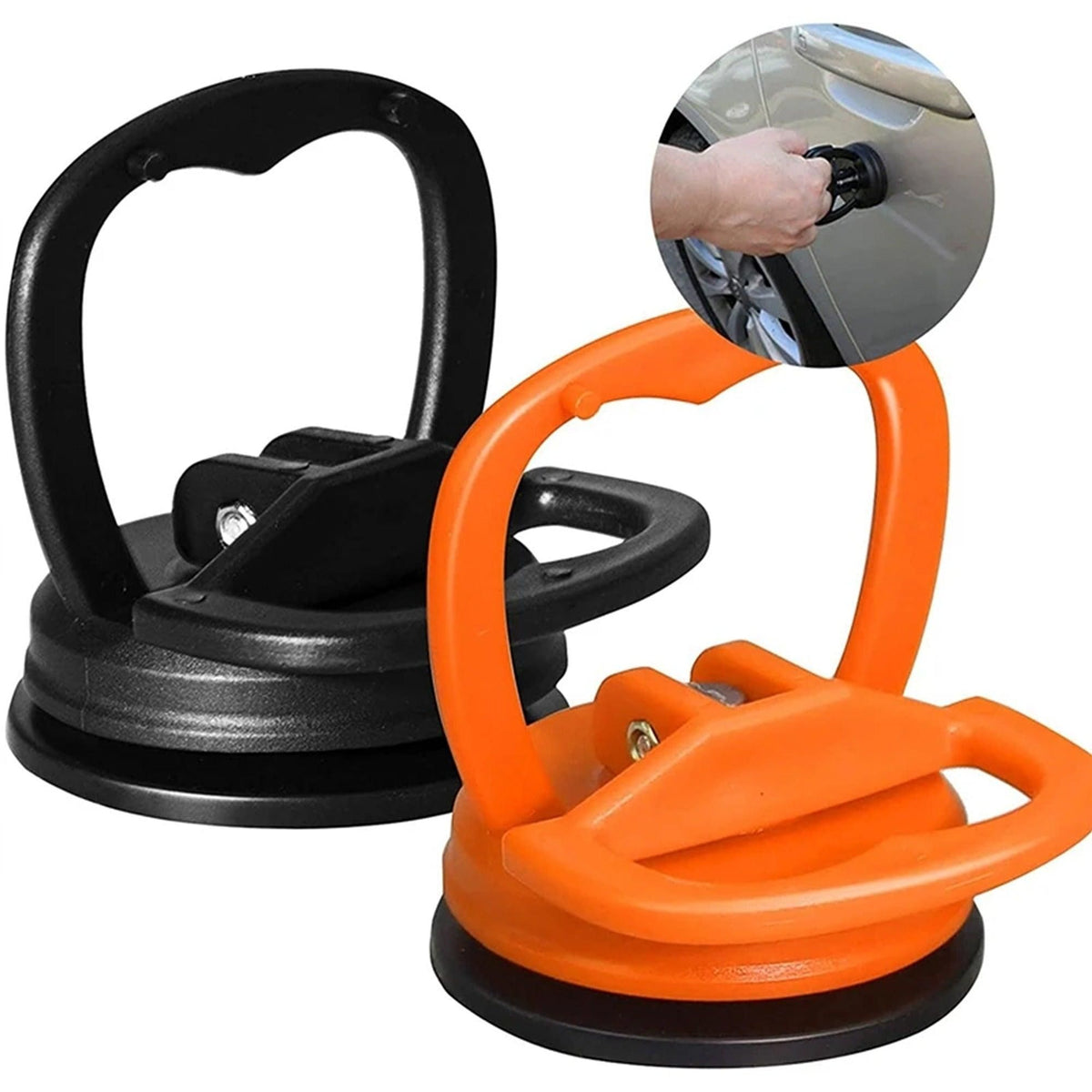 Dent Puller Car Van Bodywork Suction Cup Panel Repair Fix Removal Tool – 2 Piece Black