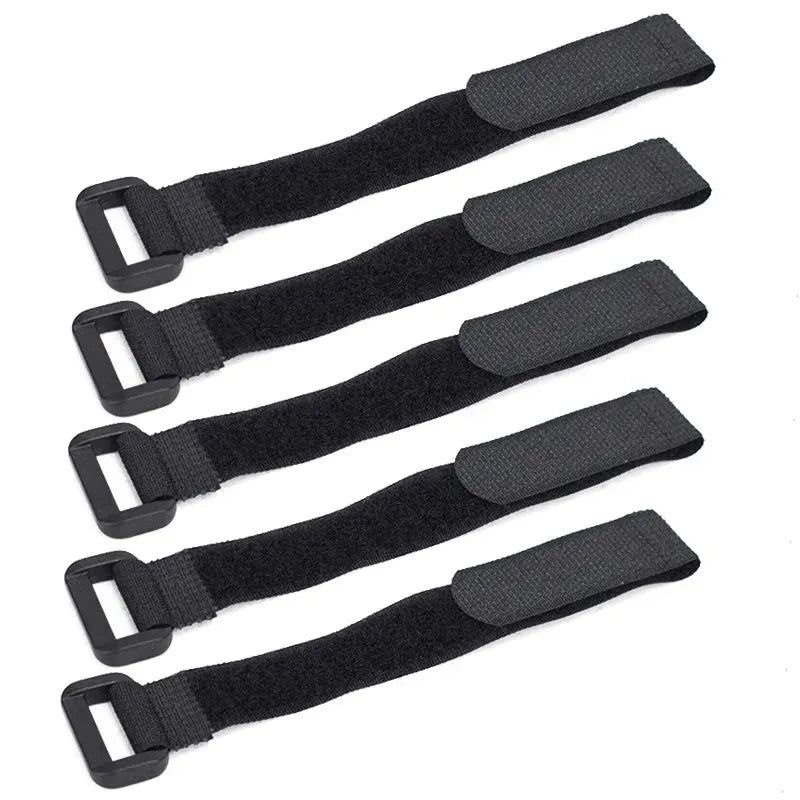 5 Piece/lot Bicycle Handlebar Strap Holder Cycling Flashlight Tie Rope Bandages Universal Nylon Tie Fixed Items Bike