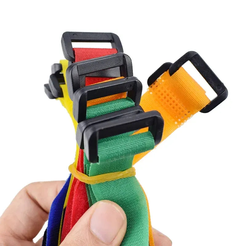 5 Piece/lot Bicycle Handlebar Strap Holder Cycling Flashlight Tie Rope Bandages Universal Nylon Tie Fixed Items Bike