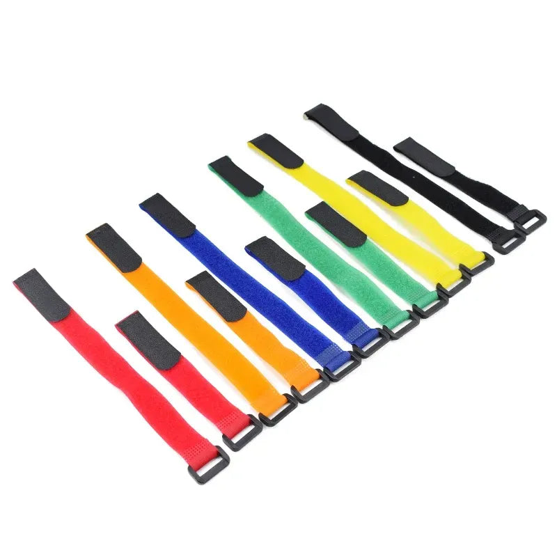 5 Piece/lot Bicycle Handlebar Strap Holder Cycling Flashlight Tie Rope Bandages Universal Nylon Tie Fixed Items Bike