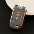 Honda Folding TPU Car Key Case – Grey