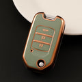 Honda Folding TPU Car Key Case – Matcha Green