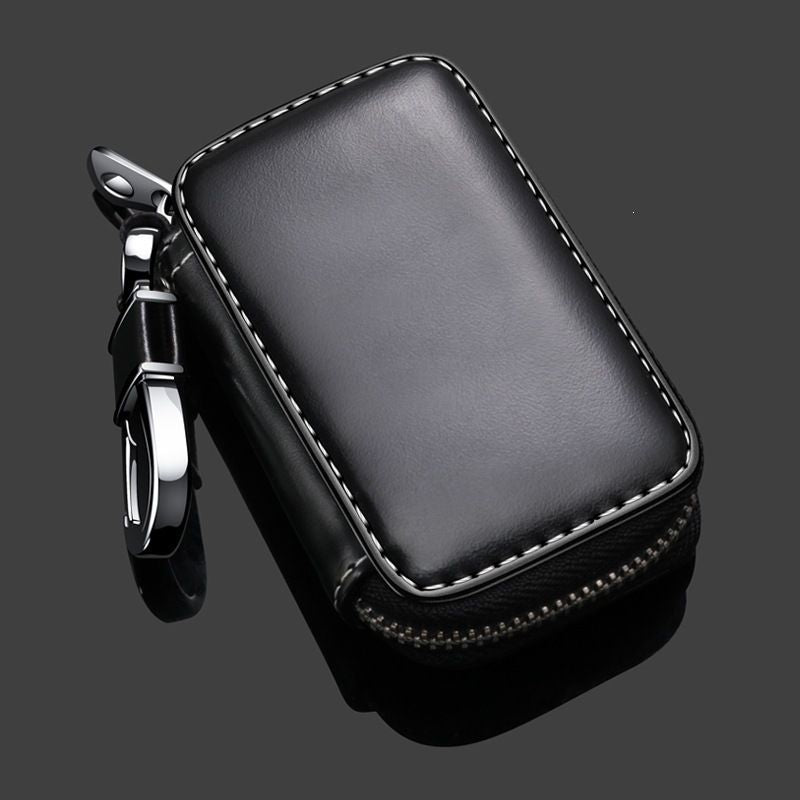 Universal PU Car Key Case – Black