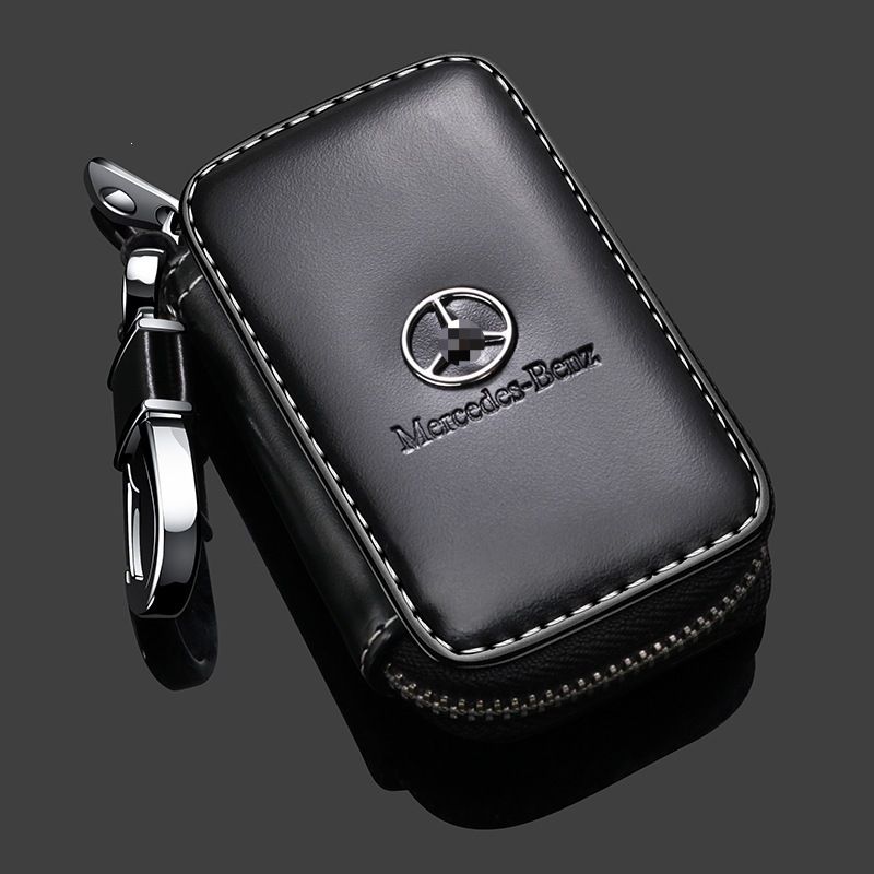 Universal PU Car Key Case – Black