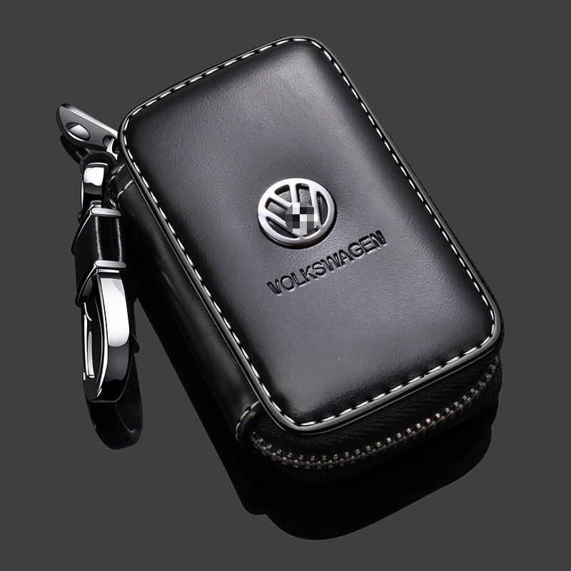 Universal PU Car Key Case – Black