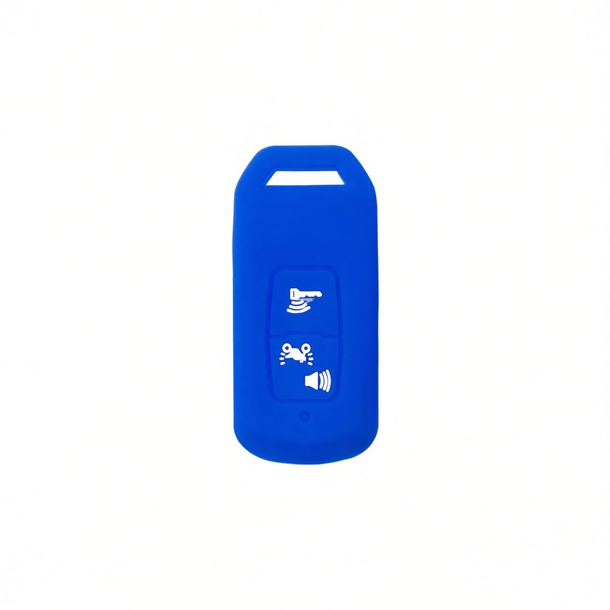Honda PCX160 Silicone Motorcycle Key Case – Dark Blue / White
